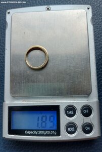 Колечко. Золото с брюлликами.