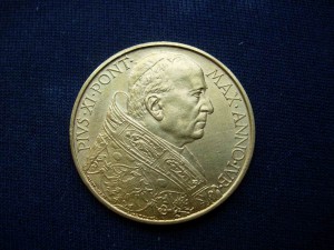 Ватикан 100 лир 1933
