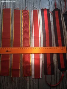 Шейные ленты Анна, Станислав, Владимир