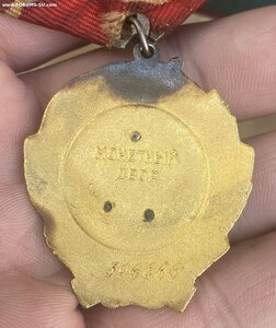 Орден Ленина №З96666