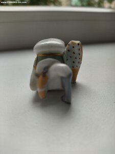 Миниатюра "У Запорожца" (Туристы). Песочное. Ск. Львов Ю.М