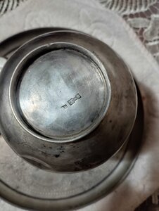 Графин и 6 стопок 1890 г. Ag 84°