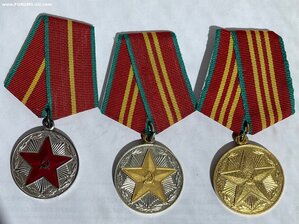 Выслуга без надписи 10-15-20