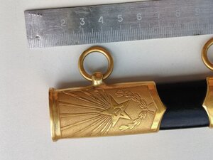Ножны к кортику СССР, в позолоте