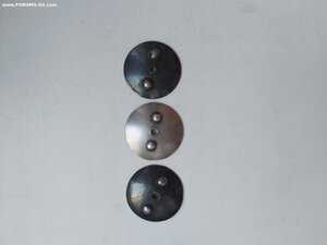 3 Гайки Серебро