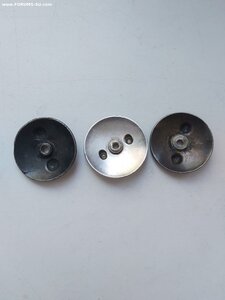 3 Гайки Серебро