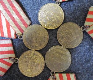 За оборону Москвы, в сборе, 5 штук