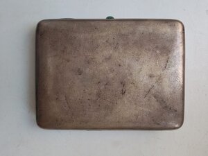 Портсигар скачки 84 проба, 2А