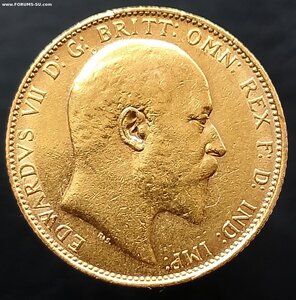 Великобритания, Эдуард VII Соверен 1909