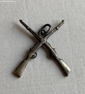 Жетон в серебре(84пр)___ЗА ОТЛИЧНУЮ СТРЕЛЬБУ из РУЖЬЯ____РИА