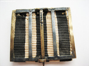 Знак 15 лет выслуги на георгиевской ленте