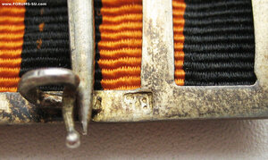 Знак 40 лет выслуги на георгиевской ленте