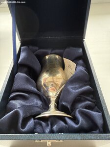 Бокалы серебро 925. Новые.