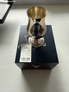 Бокалы серебро 925. Новые.