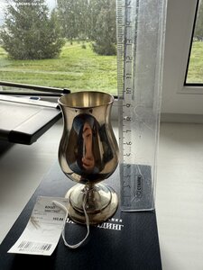 Бокалы серебро 925. Новые.