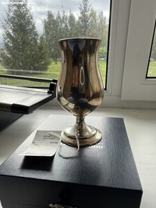 Бокалы серебро 925. Новые.