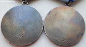 Четыре номерные награды по приказам 1943 год на сержанта !