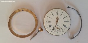 Золотые женские часы луковица
