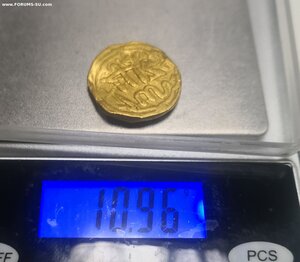Золотая монета . 11 грам. Индия?