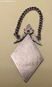 Жетон в серебре____РИЖСКАЯ  ГИМНАЗИЯ_____родной сбор