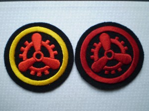 Морские шитые шевроны - штаты.