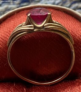 Кольцо с камнем-2 , 583 пр. 3 гр.