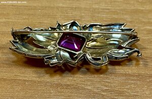 Большая золотая брошь. 13,32 грамма.