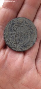 Коллекция монет 58 предметов медь