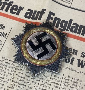 Орден немецкого креста в золоте