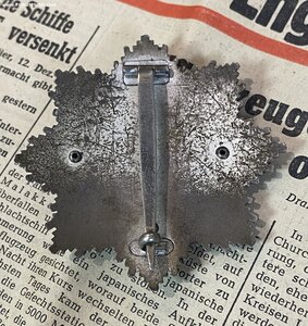 Орден немецкого креста в золоте