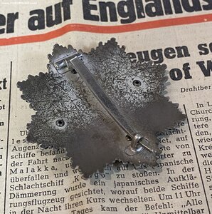 Орден немецкого креста в золоте