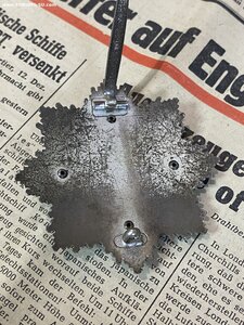 Орден немецкого креста в золоте