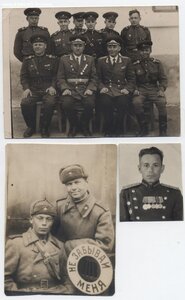 Доки на одного офицера (ГТО. Отличник РККА, курсы 43г, фото)