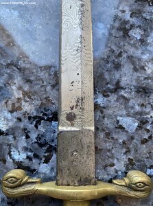 Кортик (нож) классных чинов корпуса Лесничих обр. 1898 года