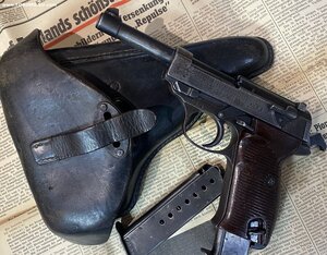 Охолощенный пистолет Walter P38