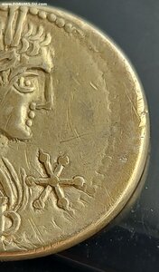 Статер Боспор. Рескупорид2.  218 н.э электр