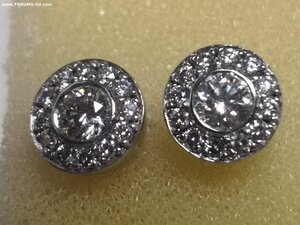 Кольцо. Кулон.. Серьги. С бриллиантами. Золото 585.