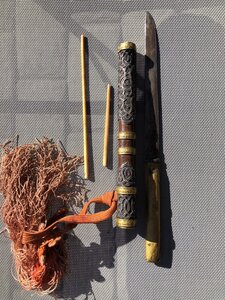 Бурятский нож.