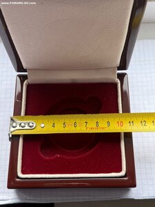 Футляр для инаугурационной медали - жетона, Москва - Кремль.