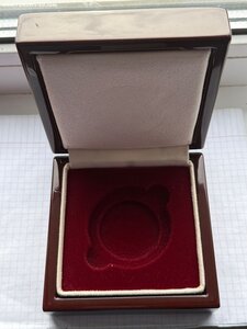 Футляр для инаугурационной медали - жетона, Москва - Кремль.