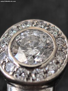 Кольцо. Кулон.. Серьги. С бриллиантами. Золото 585.