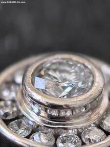 Кольцо. Кулон.. Серьги. С бриллиантами. Золото 585.