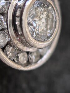 Кольцо. Кулон.. Серьги. С бриллиантами. Золото 585.