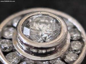 Кольцо. Кулон.. Серьги. С бриллиантами. Золото 585.