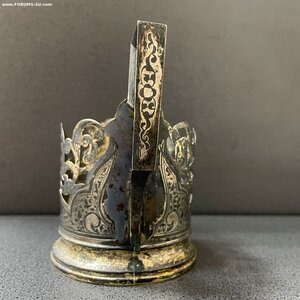 Подстаканник серебро 875 Кубачи