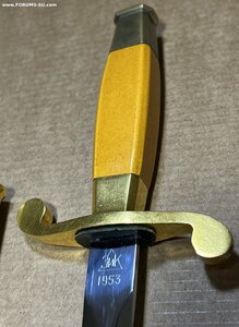 Кортик ВВС ЗИК 1953.