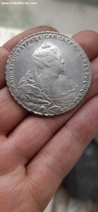 1 Рубль 1740 года Анна Москва