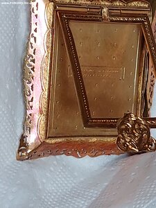 Миниатюра картины Боттичелли в золоте