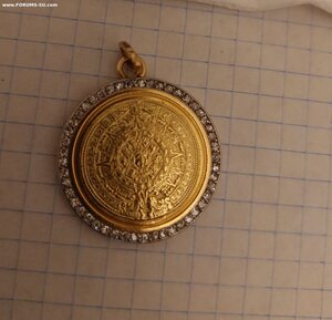 Медальон диск Майя