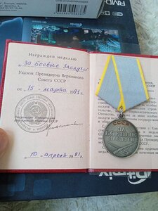 Медаль БЗ  на Доке за 1991 г.